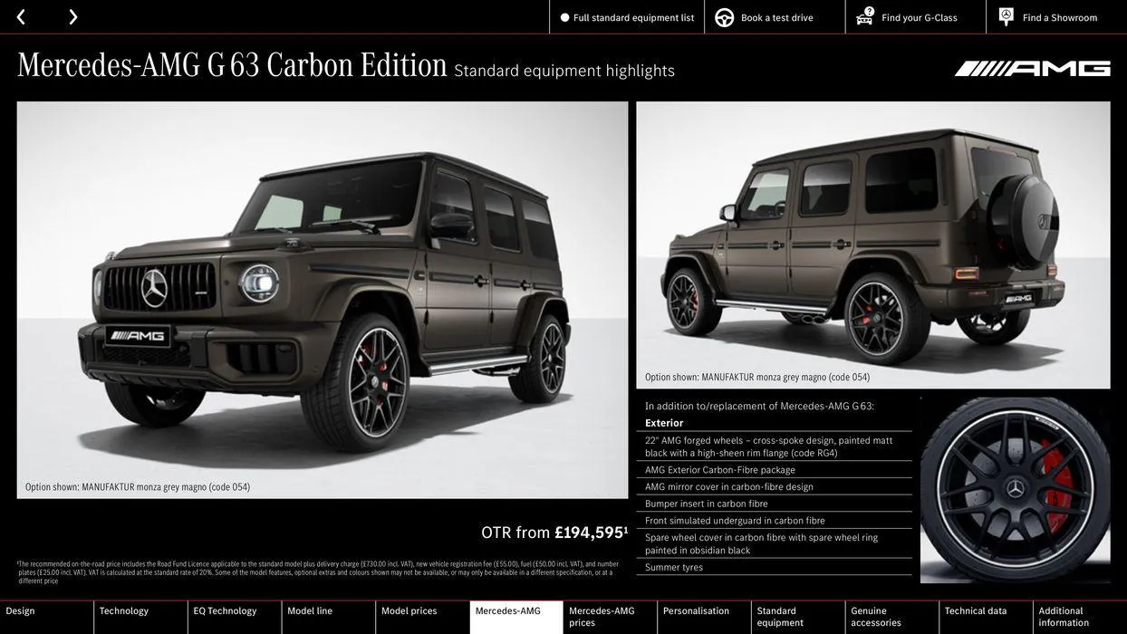 Mercedes Benz New G-Class from 10 August to 10 August 2025 - Catalogue Page 33