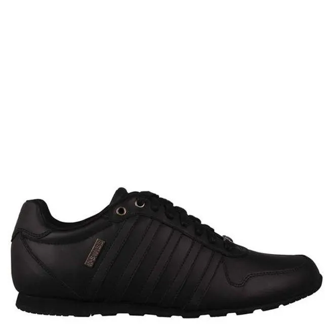 K-Swiss Mens Arnie Trainers in Black
