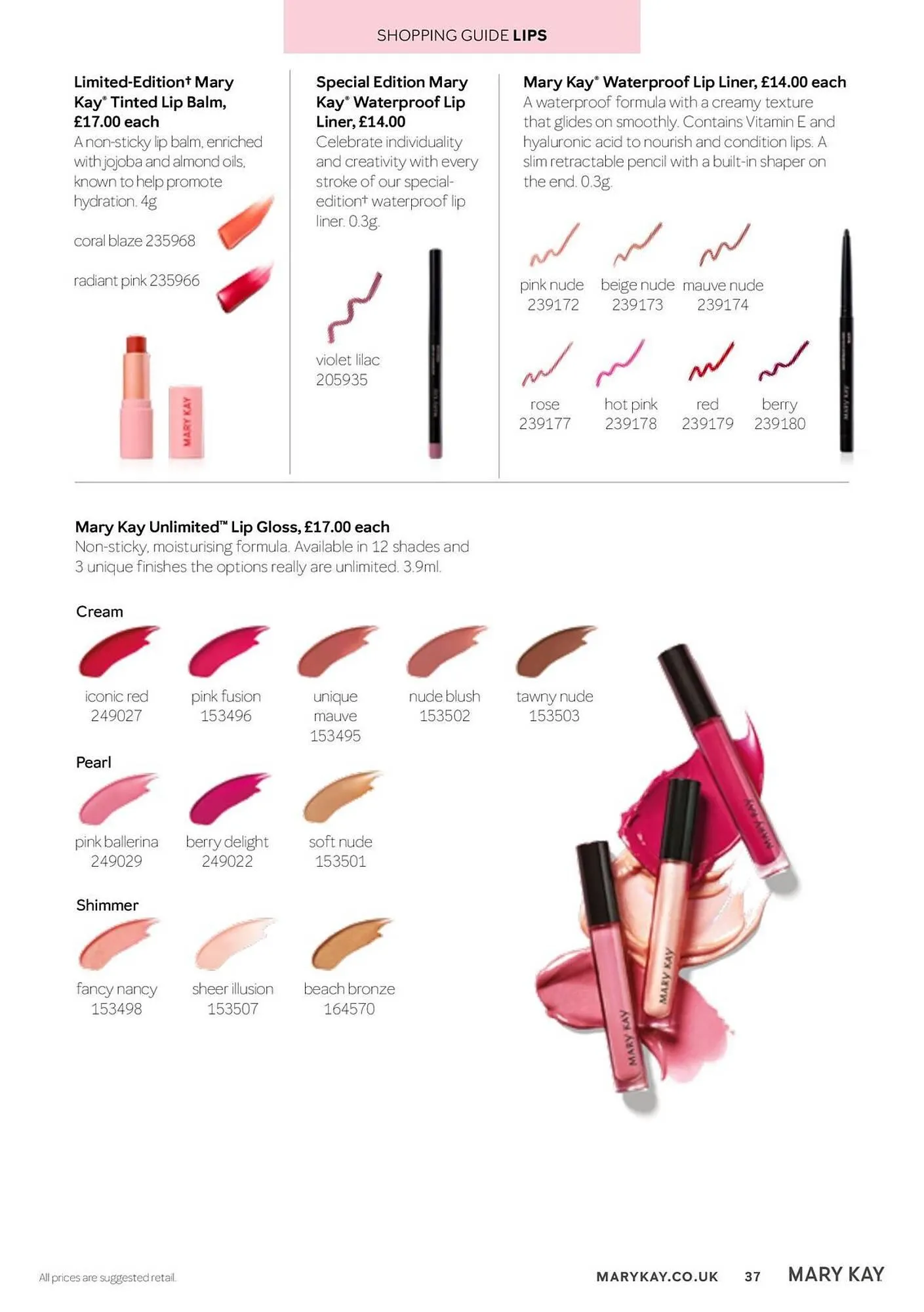 Mary Kay catalogue from 1 January to 31 March 2026 - Catalogue Page 37
