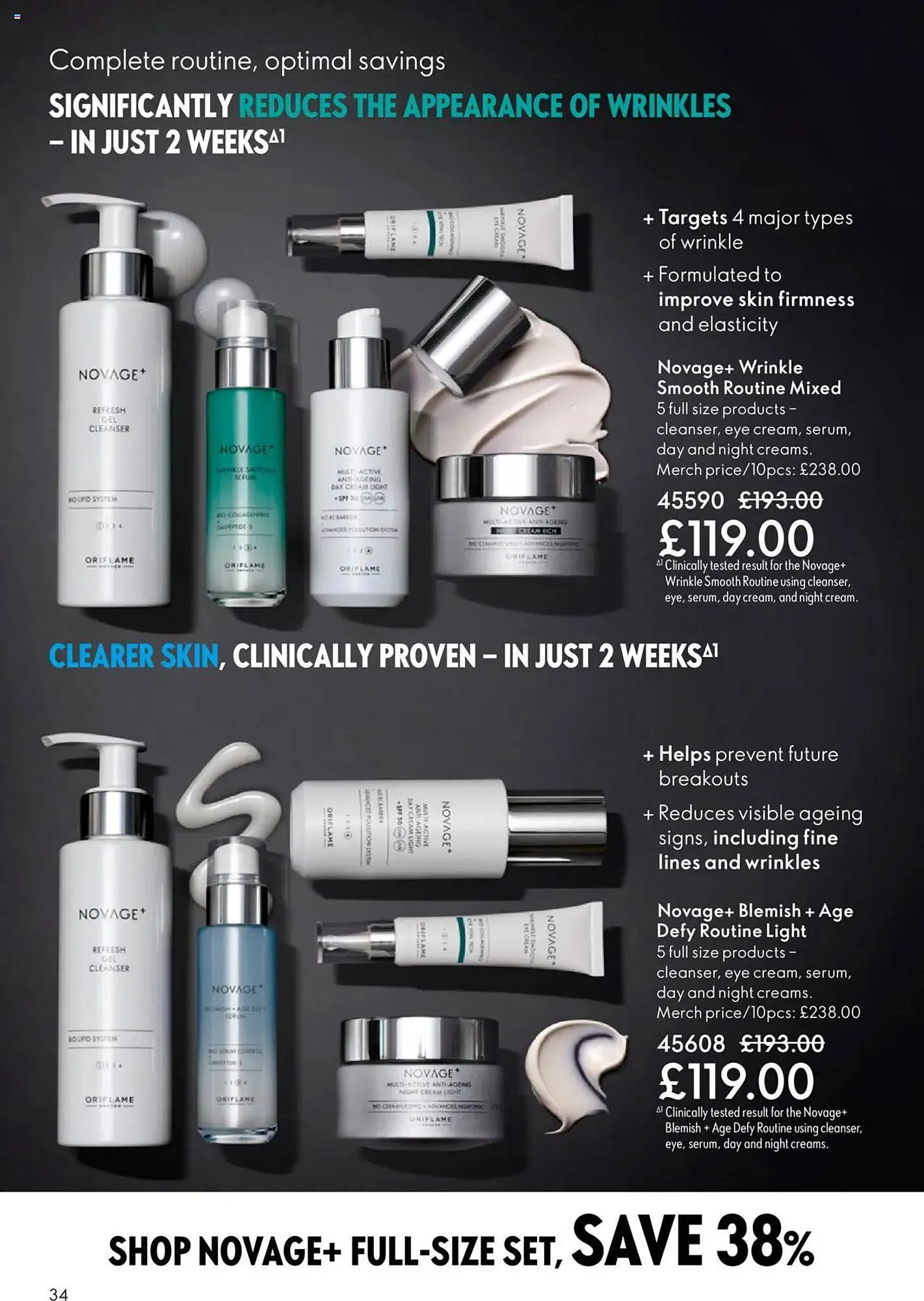Oriflame leaflet from 11 September to 1 October 2025 - Catalogue Page 34