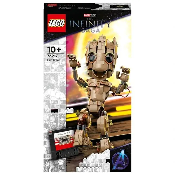 LEGO Marvel 76217 I am Groot Set Baby Groot Buildable Toy