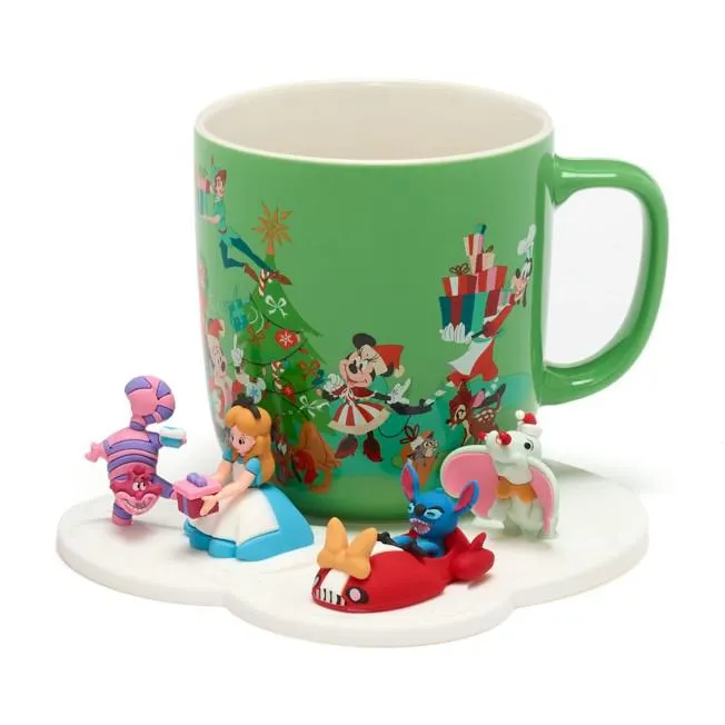 Mickey and Friends Festive Mug and Coaster Set