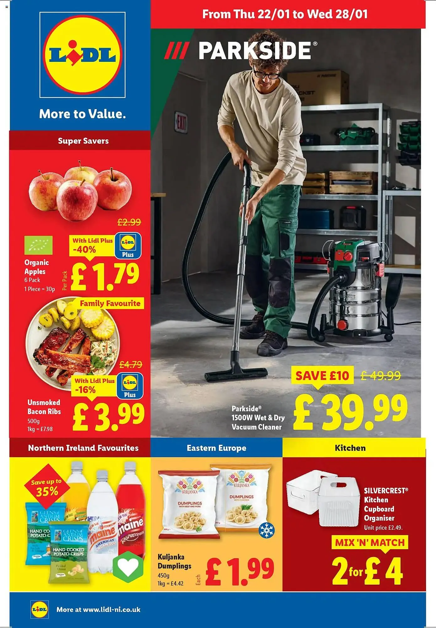 Lidl leaflet from 22 January to 29 January 2026 - Catalogue Page 1