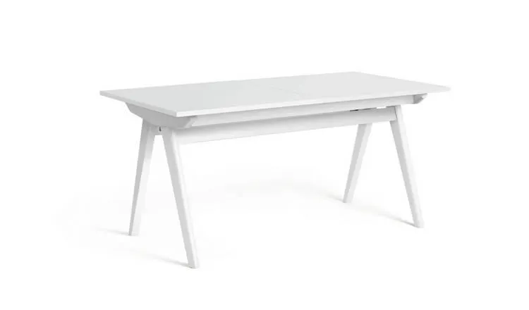 Habitat Jerry Extending 4 - 6 Seater Dining Table - White