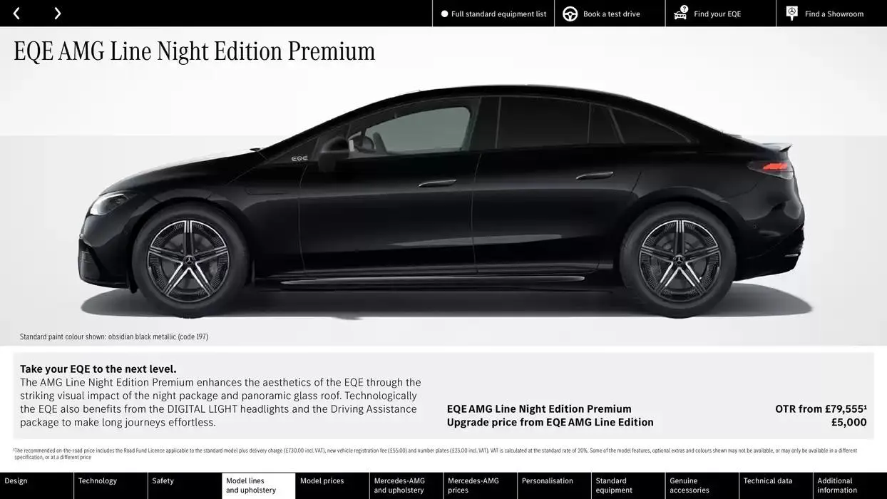 Mercedes Benz EQE Saloon from 24 October to 24 October 2025 - Catalogue Page 28