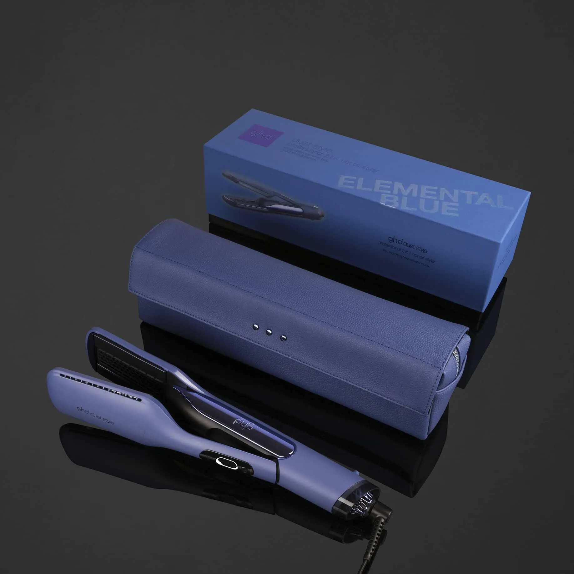NEW GHD DUET STYLE HOT AIR STYLER IN ELEMENTAL BLUE