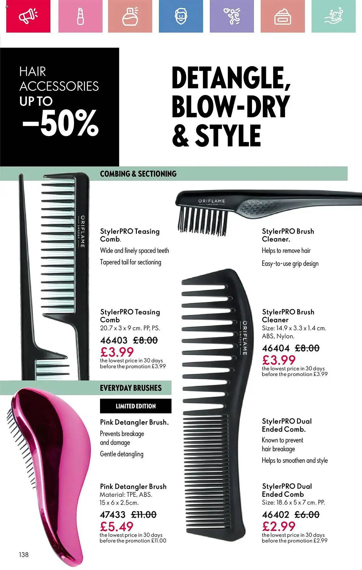Oriflame leaflet from 17 April to 7 May 2025 - Catalogue Page 138