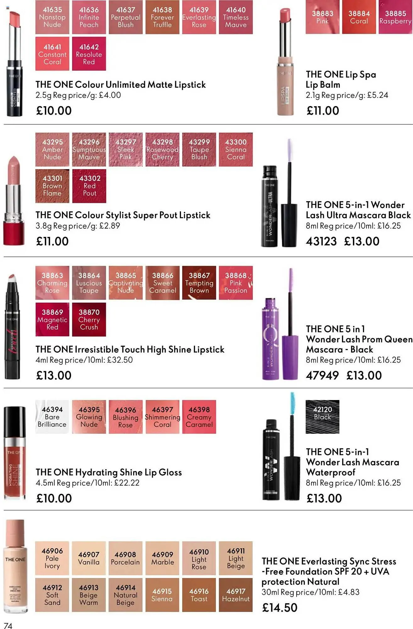 Oriflame catalogue from 12 November to 3 December 2025 - Catalogue Page 74