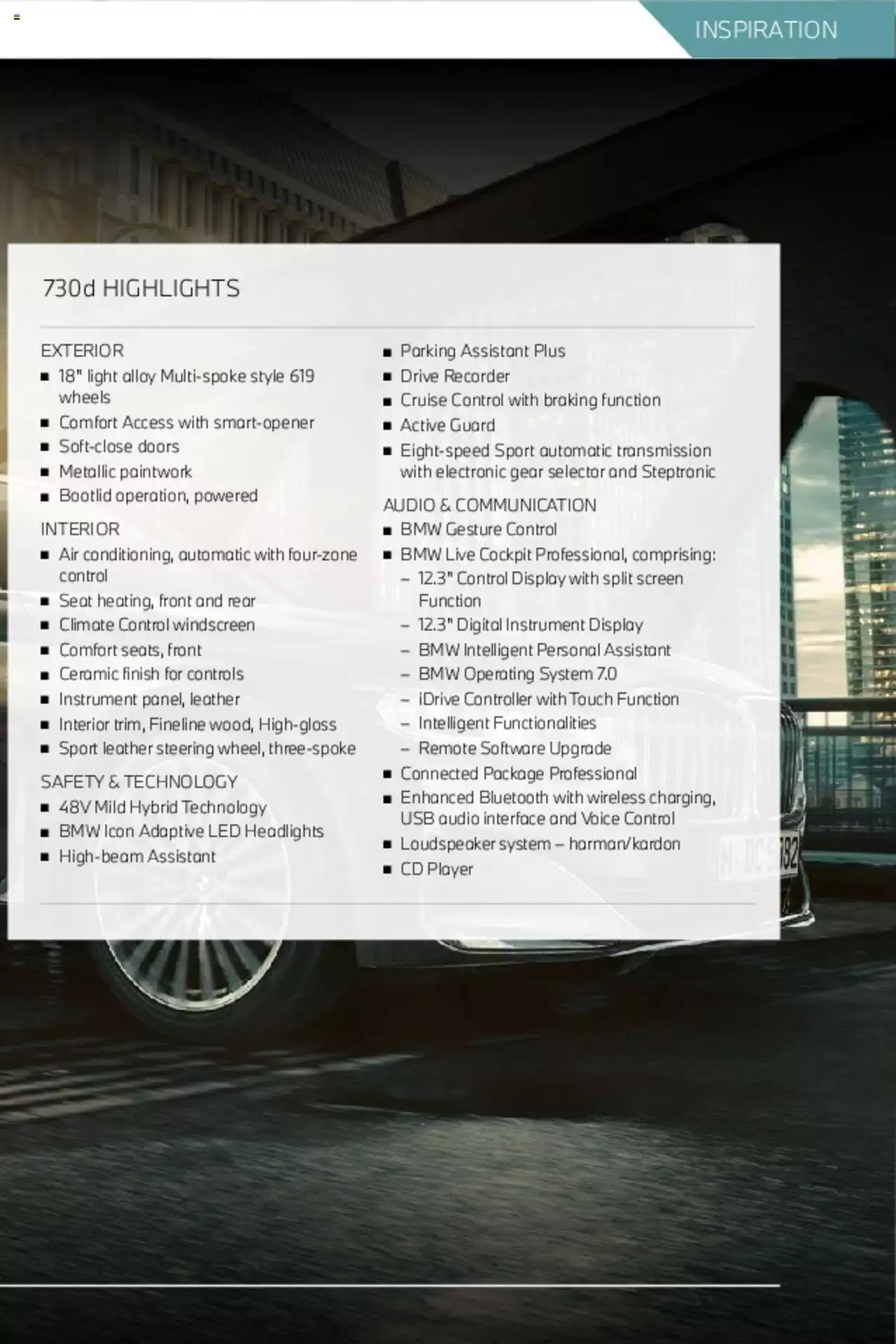 BMW - 7 Series Brochure from 21 January to 31 December 2023 - Catalogue Page 20