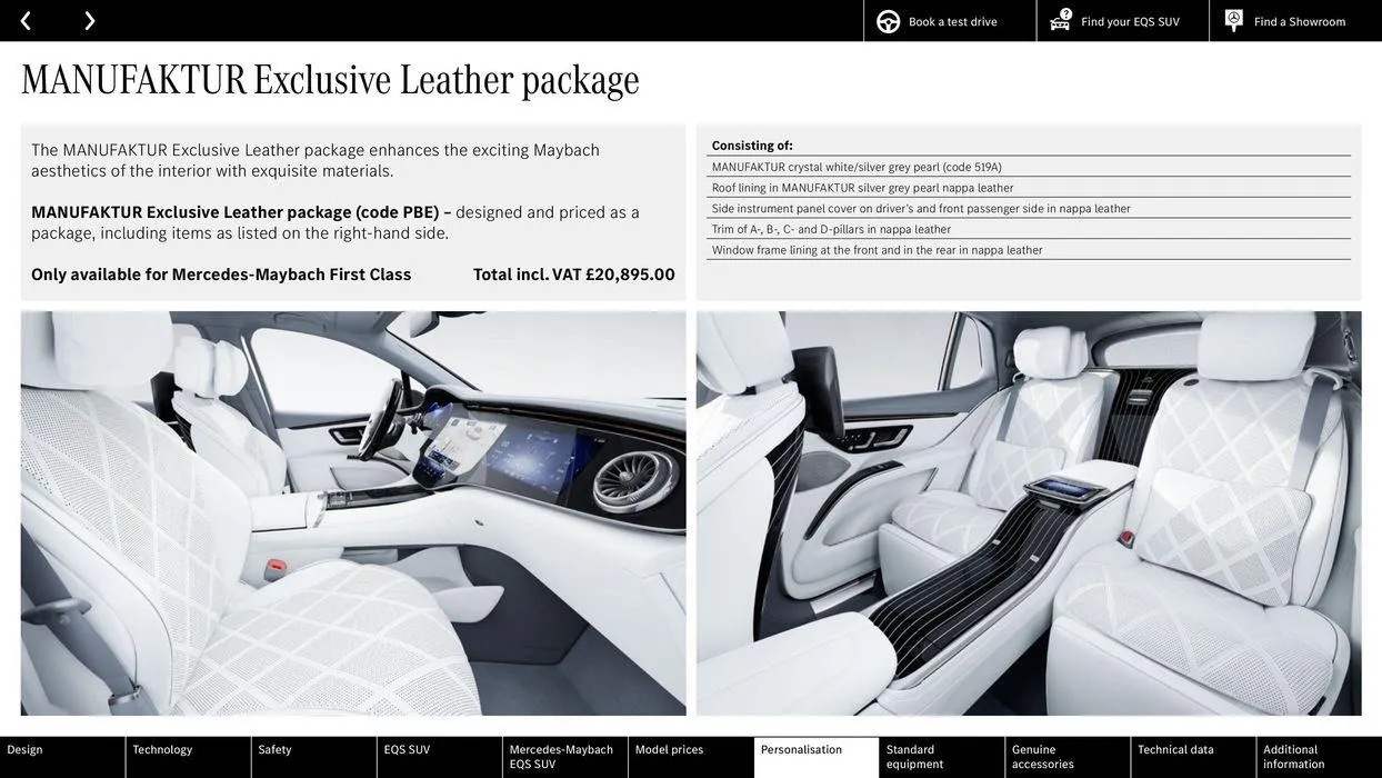 Mercedes Benz New EQS SUV from 22 August to 22 August 2025 - Catalogue Page 42