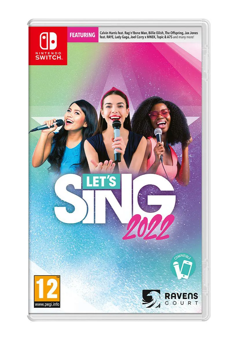Let's Sing 2022 + Mic on Nintendo Switch