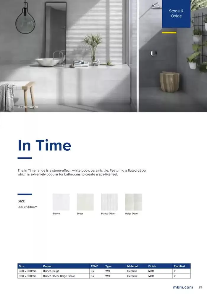 Tile Collection  from 14 January to 31 May 2025 - Catalogue Page 29