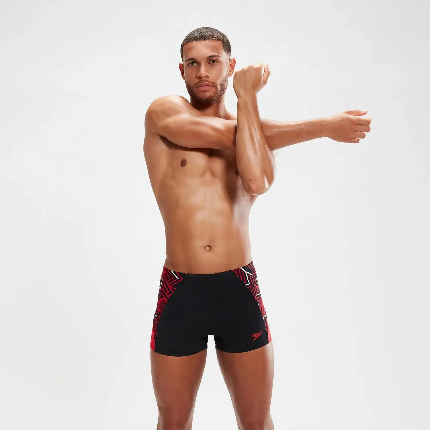 Men's ECO Endurance+ Splice Aquashorts Black/Red