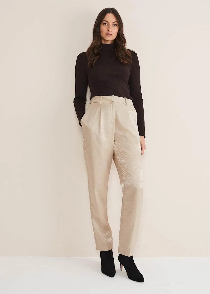 Kehlani Shimmer Peg Trouser Co-Ord