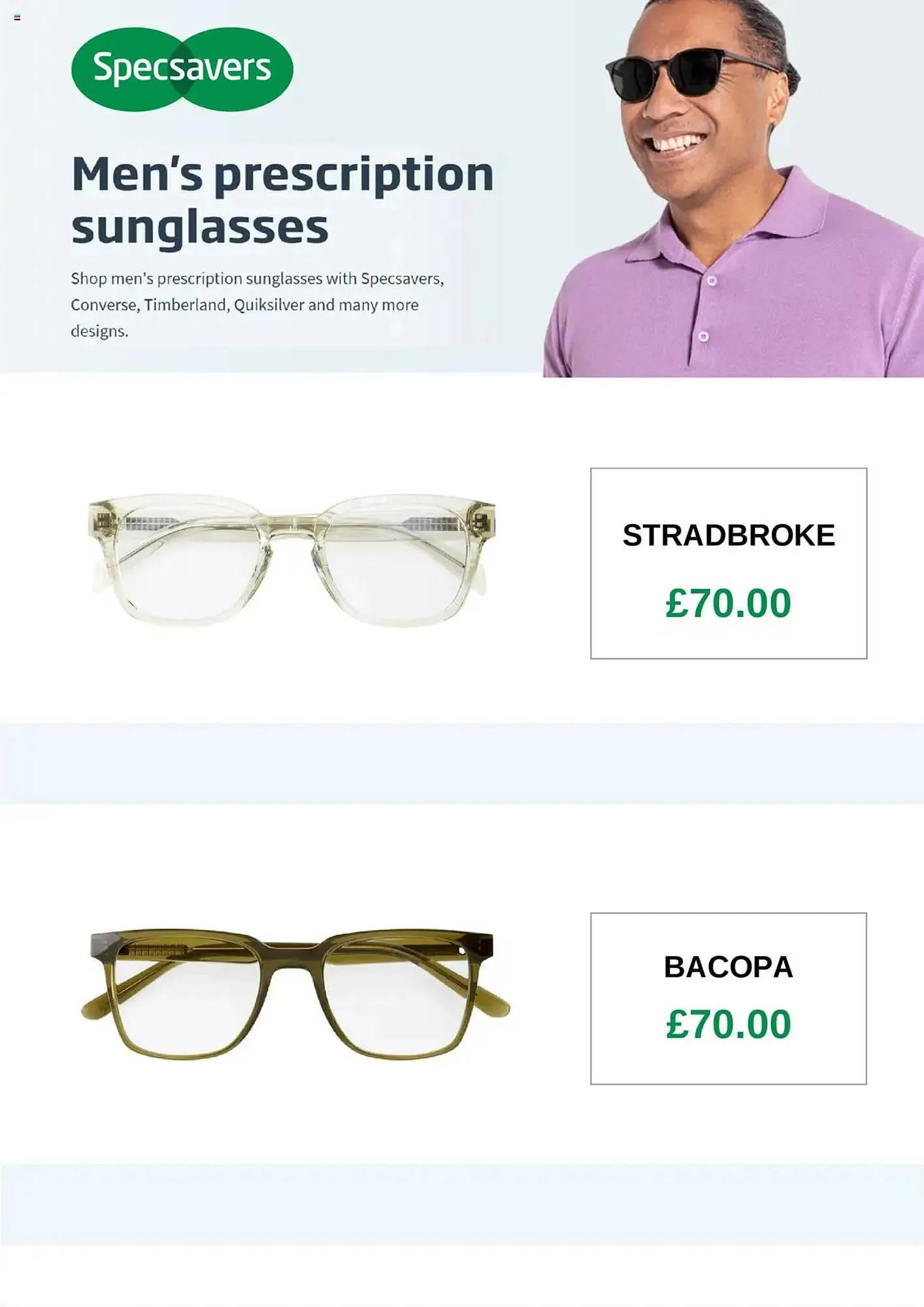 Specsavers leaflet from 8 July to 8 August 2025 - Catalogue Page 3