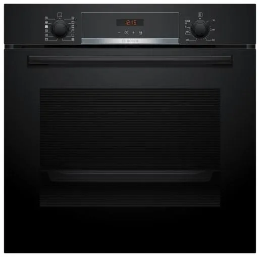 Bosch Series 4 HQA574BB3B Built in Single Oven with added steam - Black