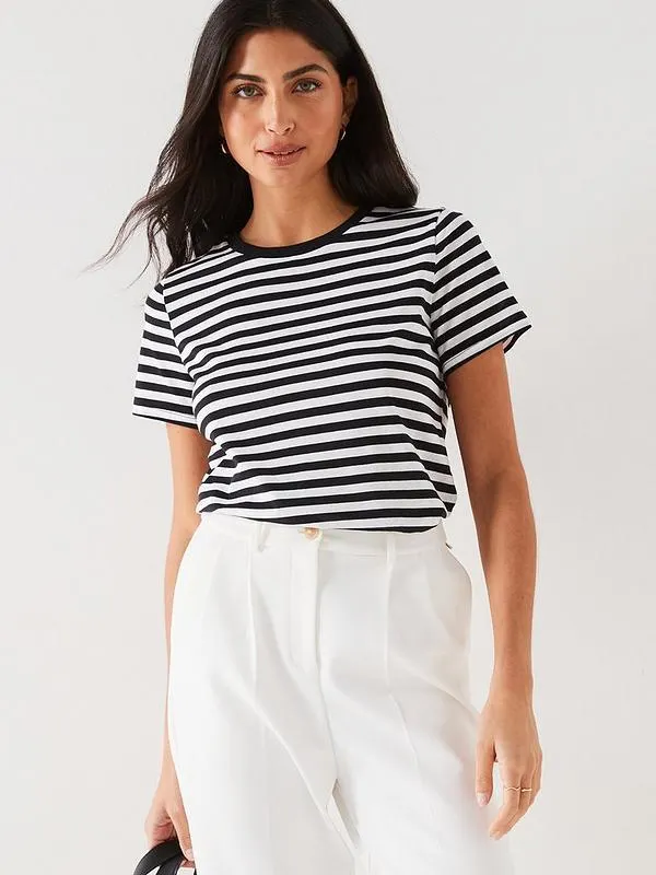 Striped T-Shirt - Black/White