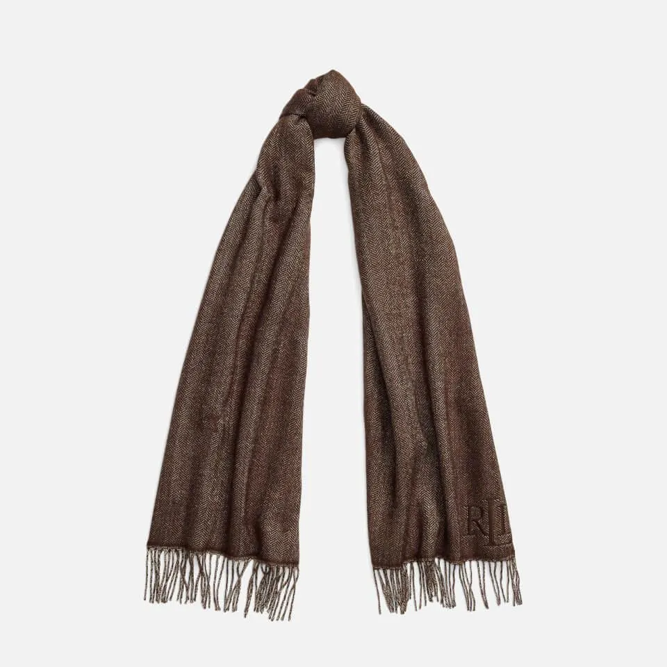 Lauren Ralph Lauren Wool-Blend Reversible Scarf