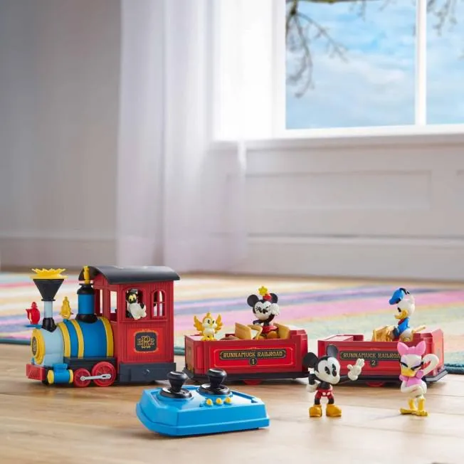 Disney Store Goofy Locomotive Playset