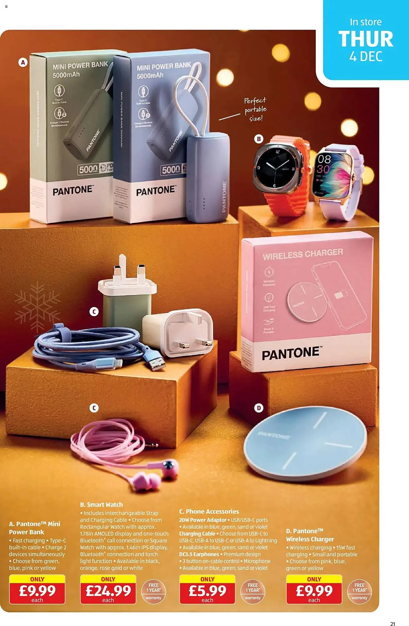 Aldi leaflet from 4 December to 8 December 2025 - Catalogue Page 21