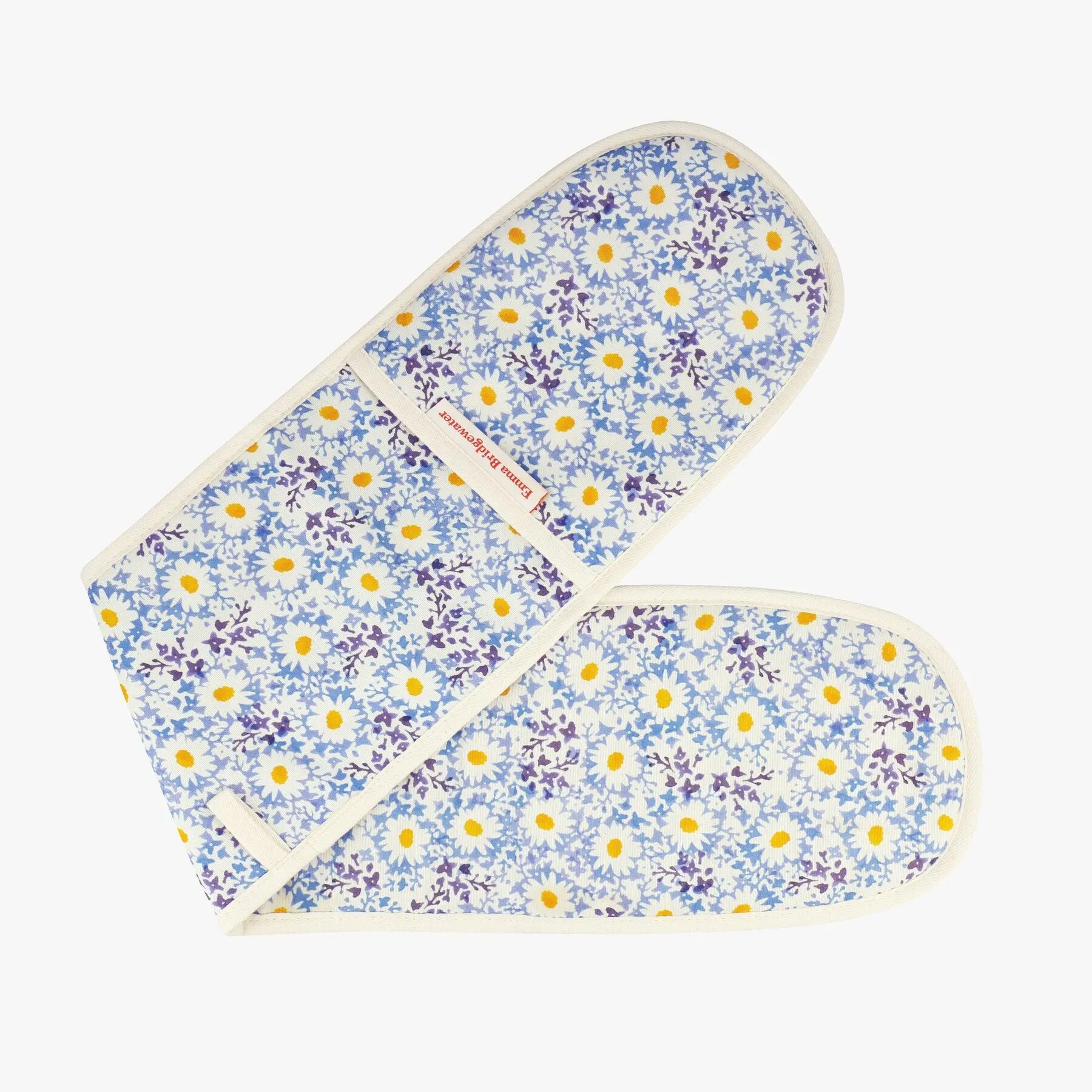 Blue Daisy Fields Double Oven Glove