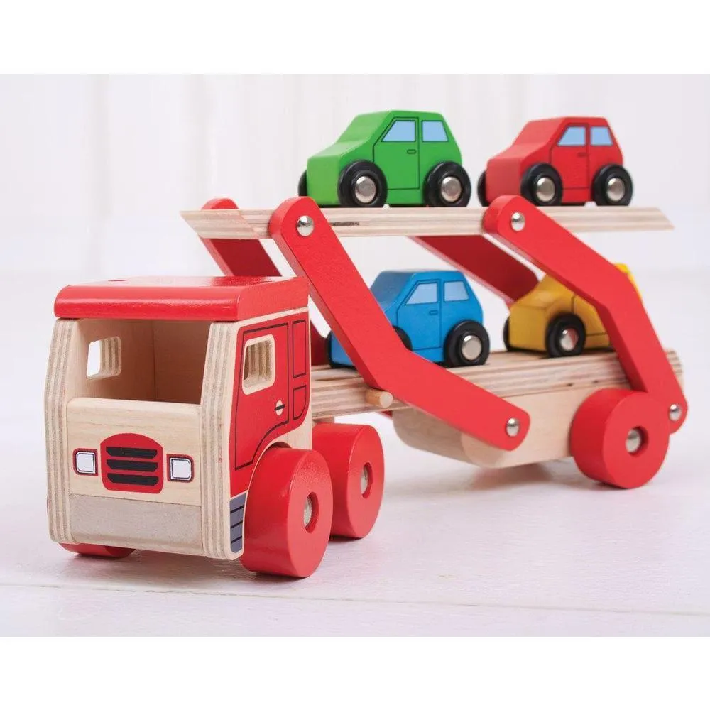 Bigjigs Wooden Transporter Lorry