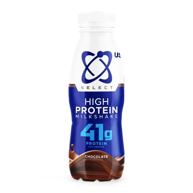 USN Select High Protein Milkshake 500ml - Chocolate x6