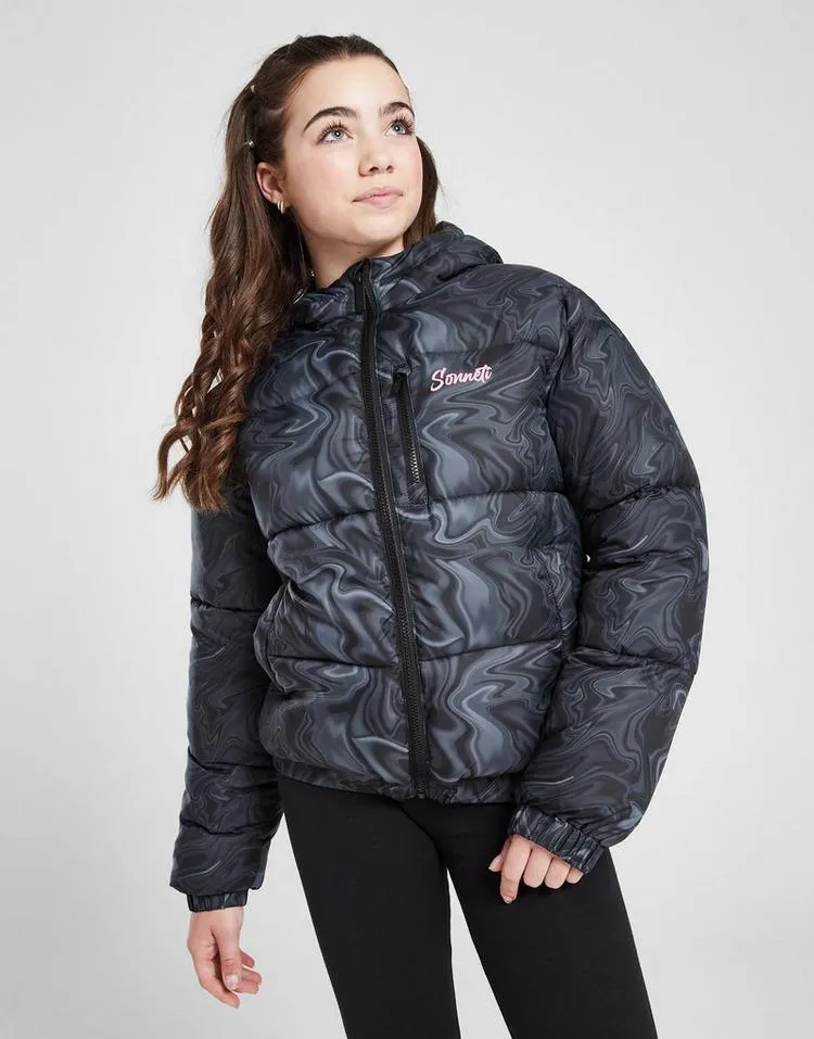 Sonneti Girls' Alba Marble Jacket Junior