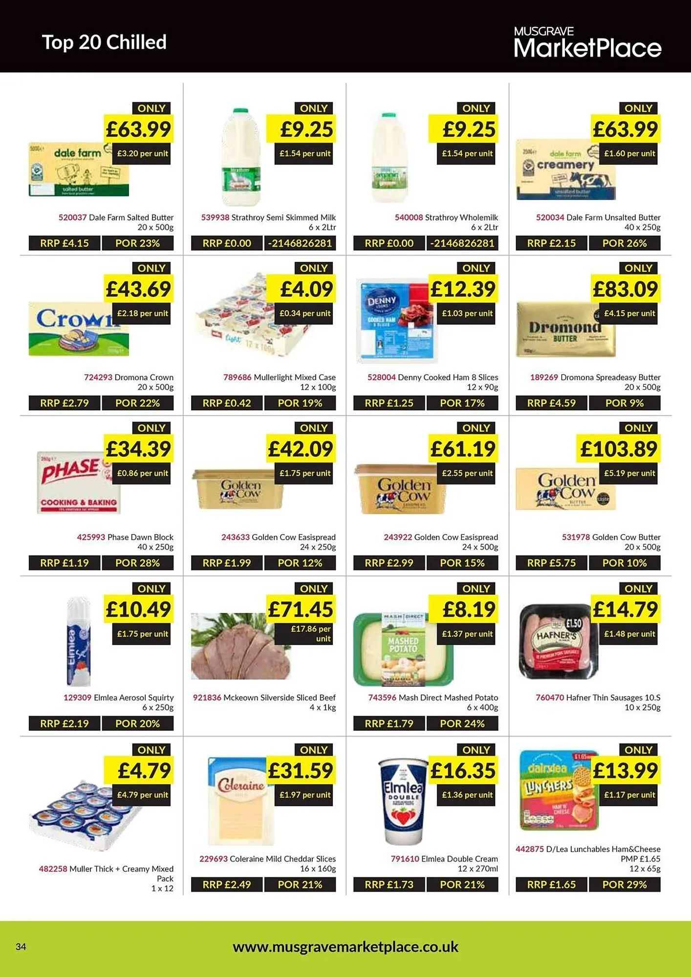 Musgrave MarketPlace leaflet from 16 February to 8 March 2026 - Catalogue Page 34