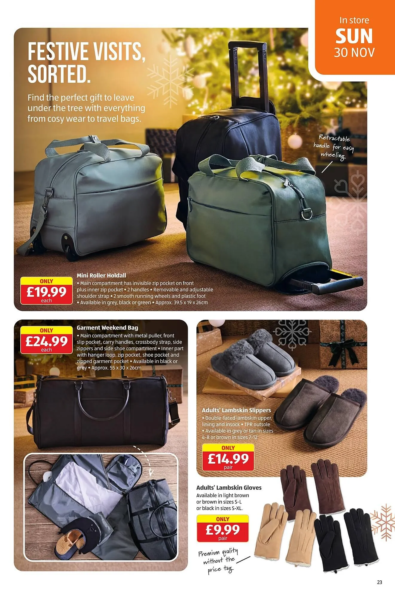 Aldi leaflet from 27 November to 3 December 2025 - Catalogue Page 23