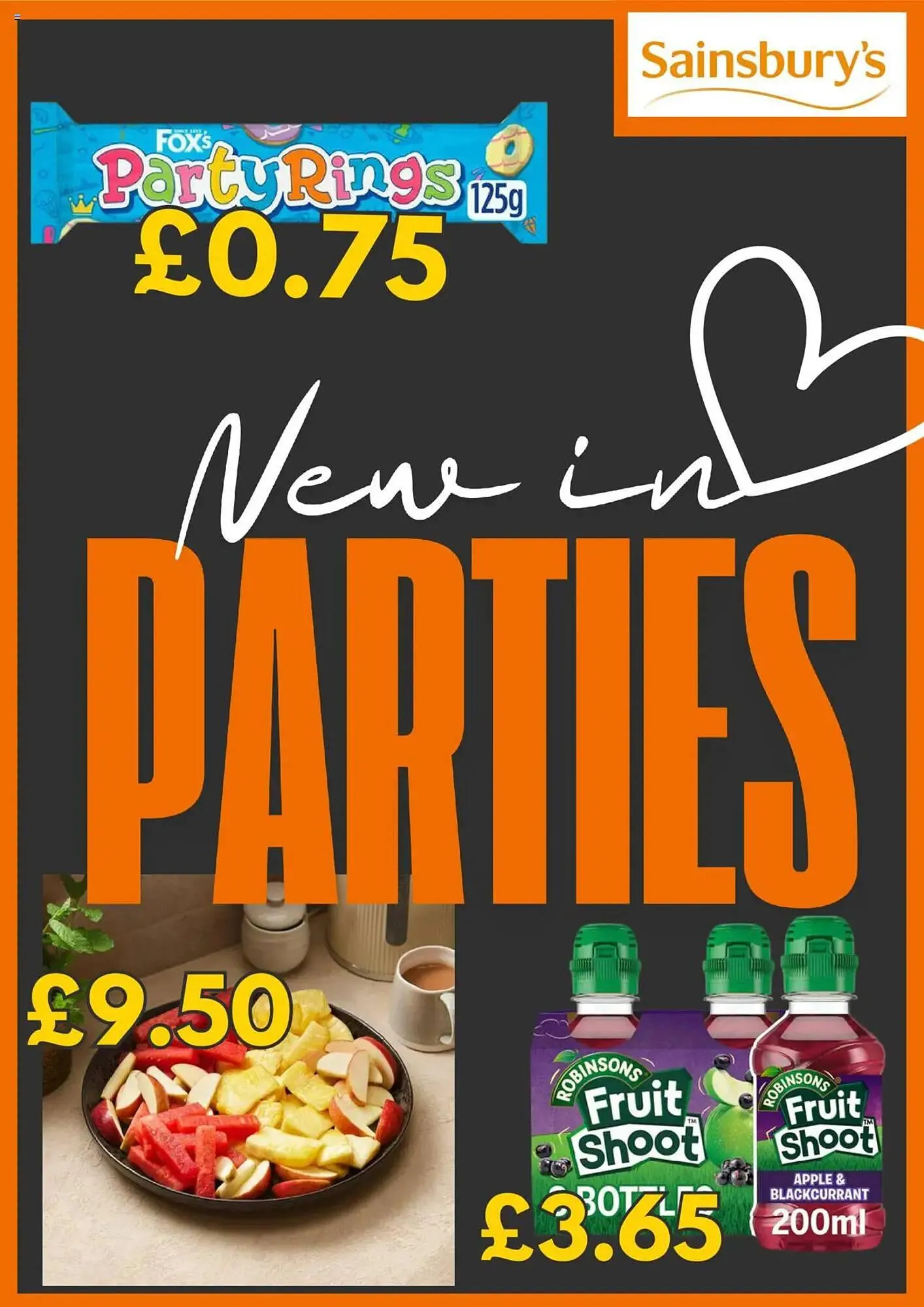 Sainsburys leaflet - 1