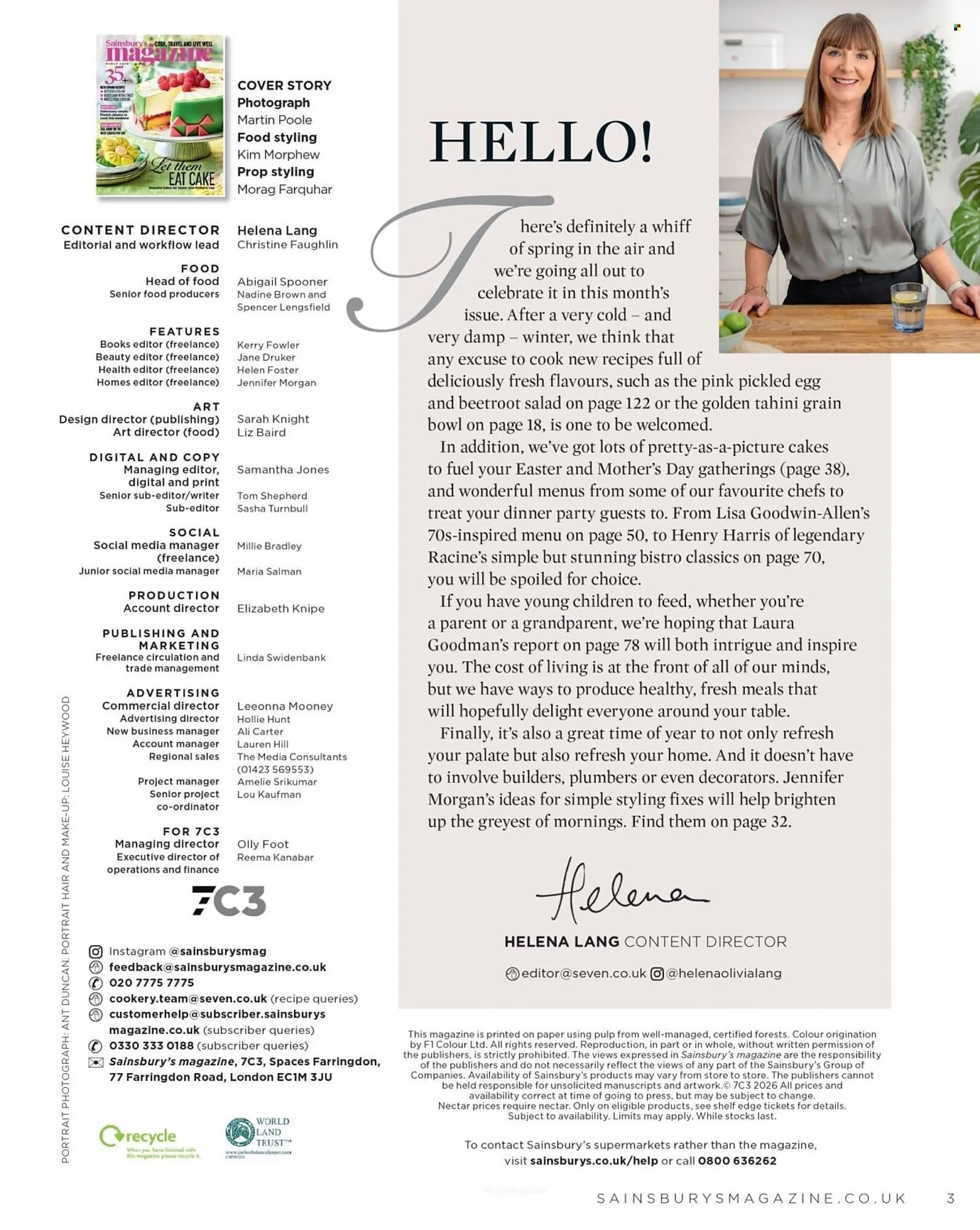 Sainsbury's leaflet from 1 March to 31 March 2026 - Catalogue Page 3