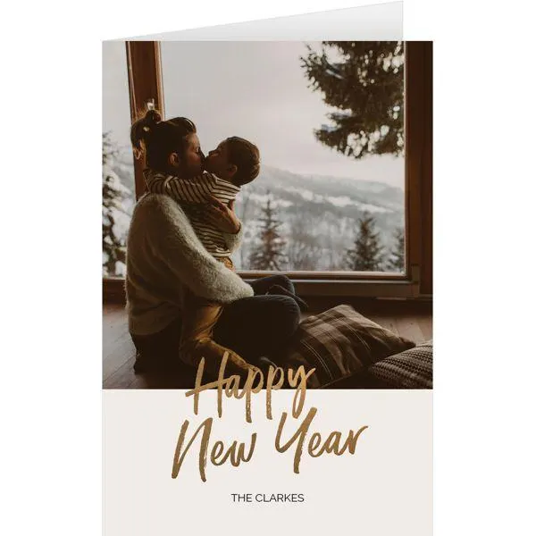 Happy New Year handwriting