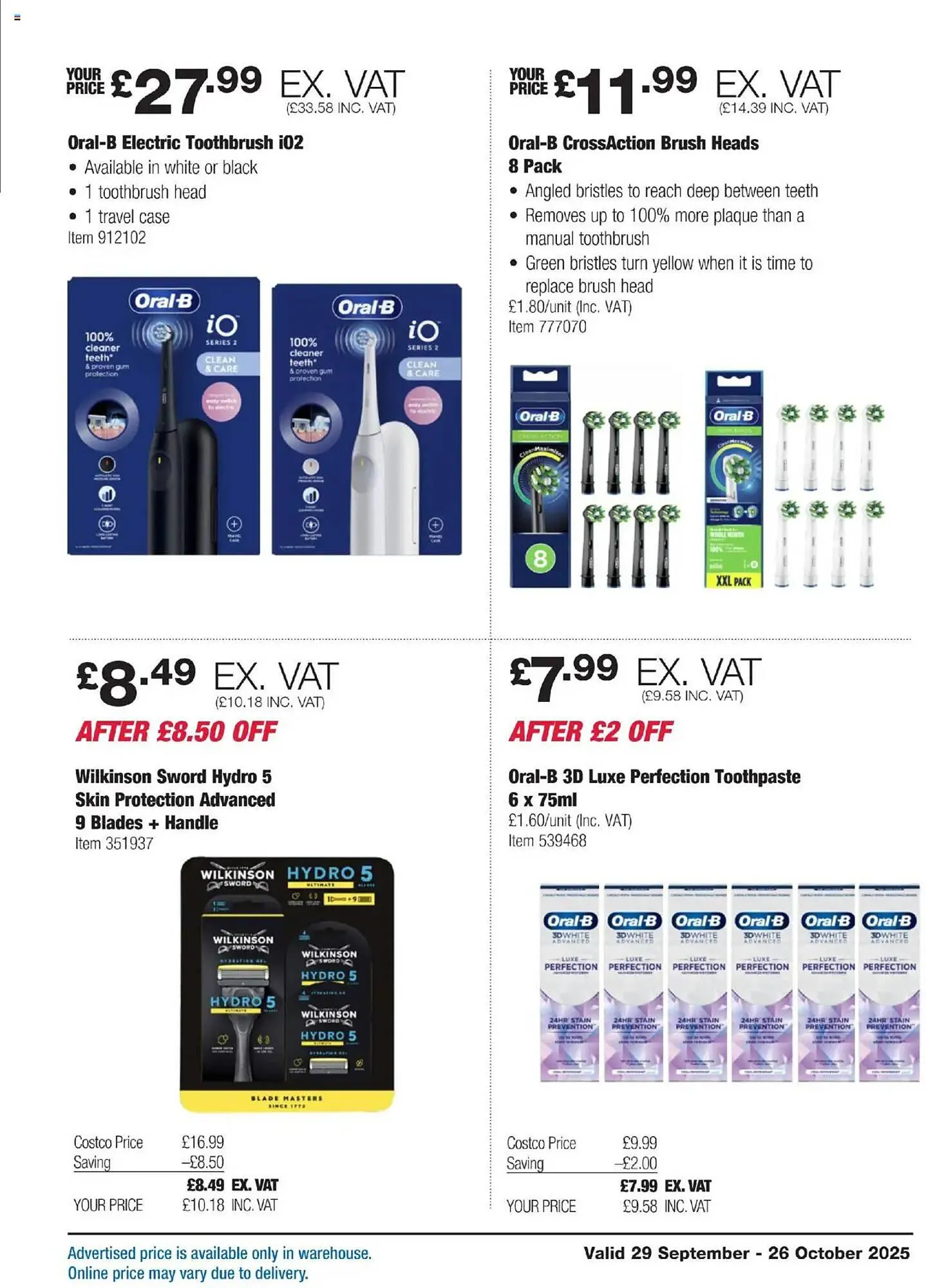Costco leaflet from 29 September to 26 October 2025 - Catalogue Page 23