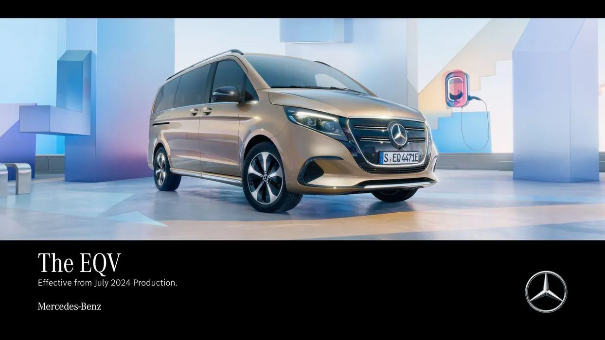 Mercedes Benz EQV from 10 August to 10 August 2025 - Catalogue Page 1