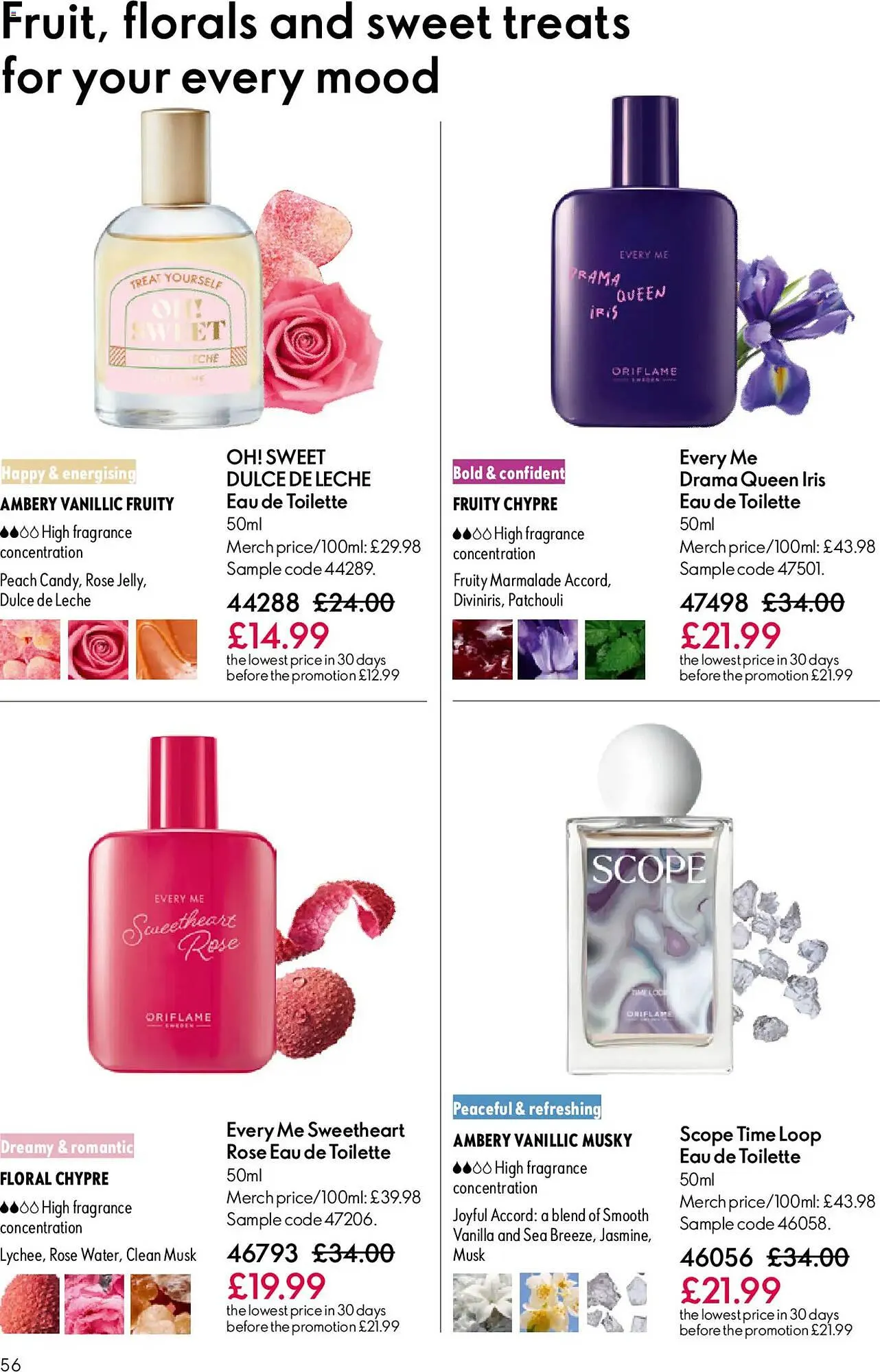 Oriflame catalogue from 6 May to 27 May 2026 - Catalogue Page 56