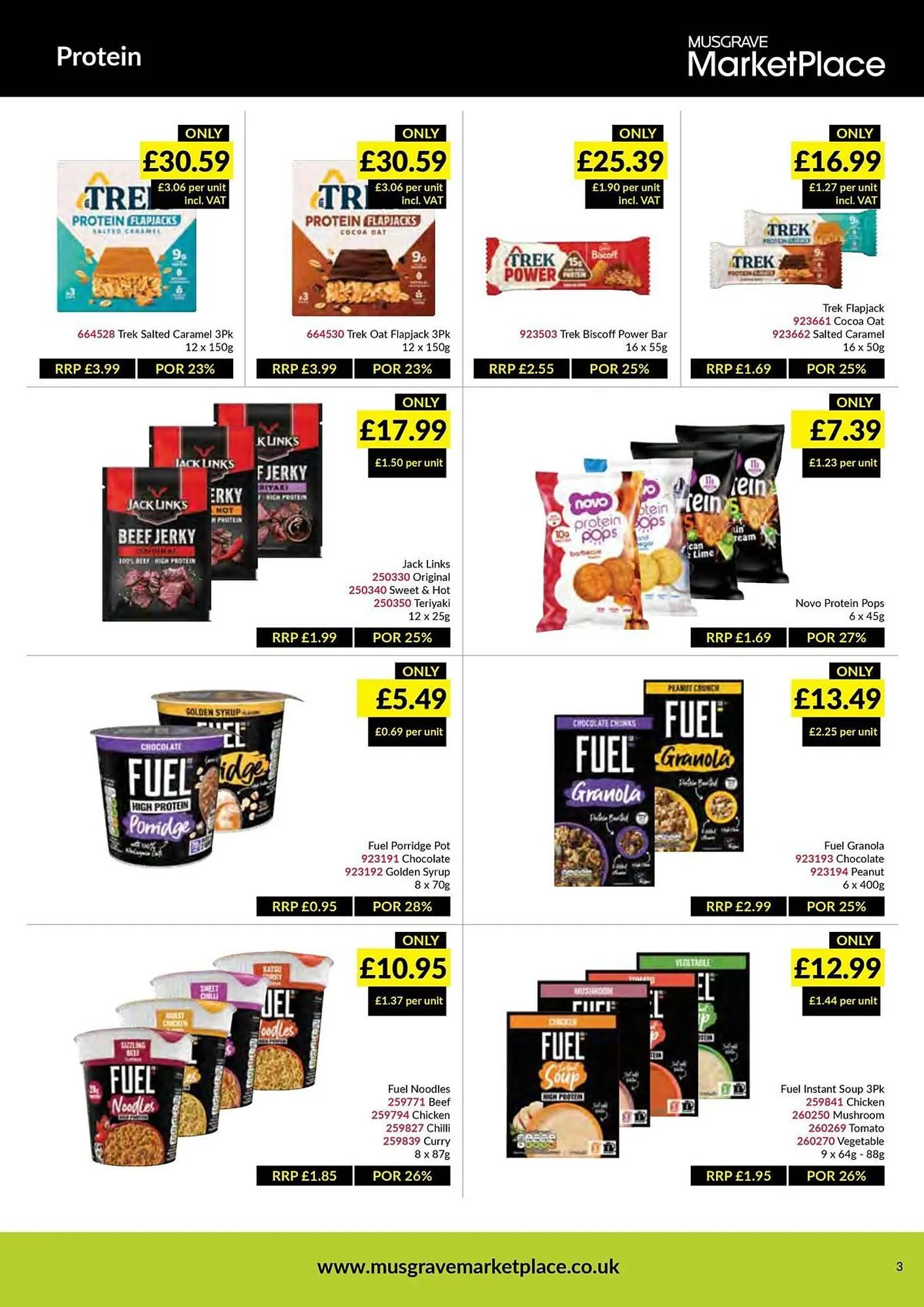 Musgrave MarketPlace leaflet from 27 October to 16 November 2025 - Catalogue Page 3