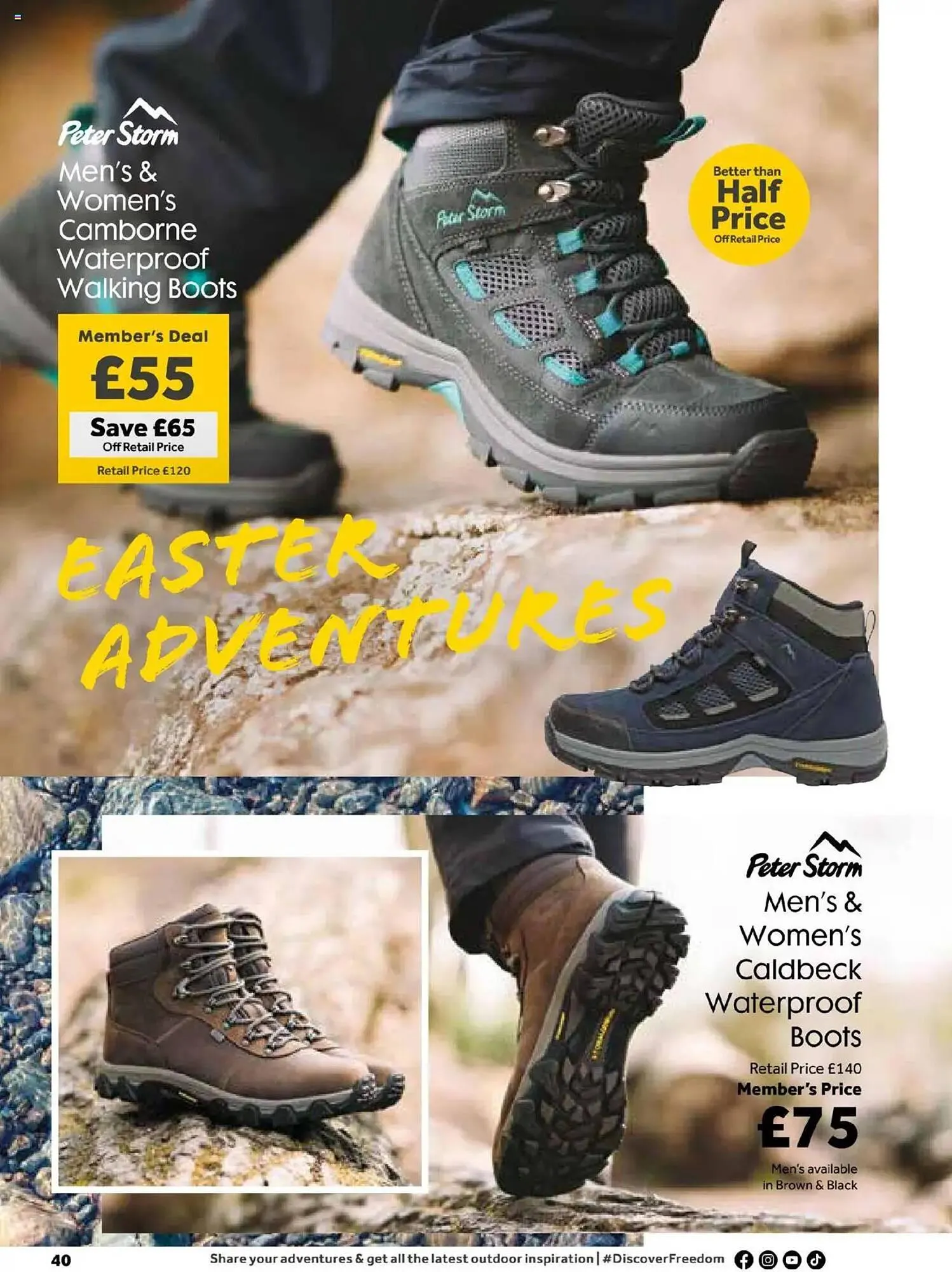 GO Outdoors leaflet from 17 March to 19 April 2025 - Catalogue Page 40