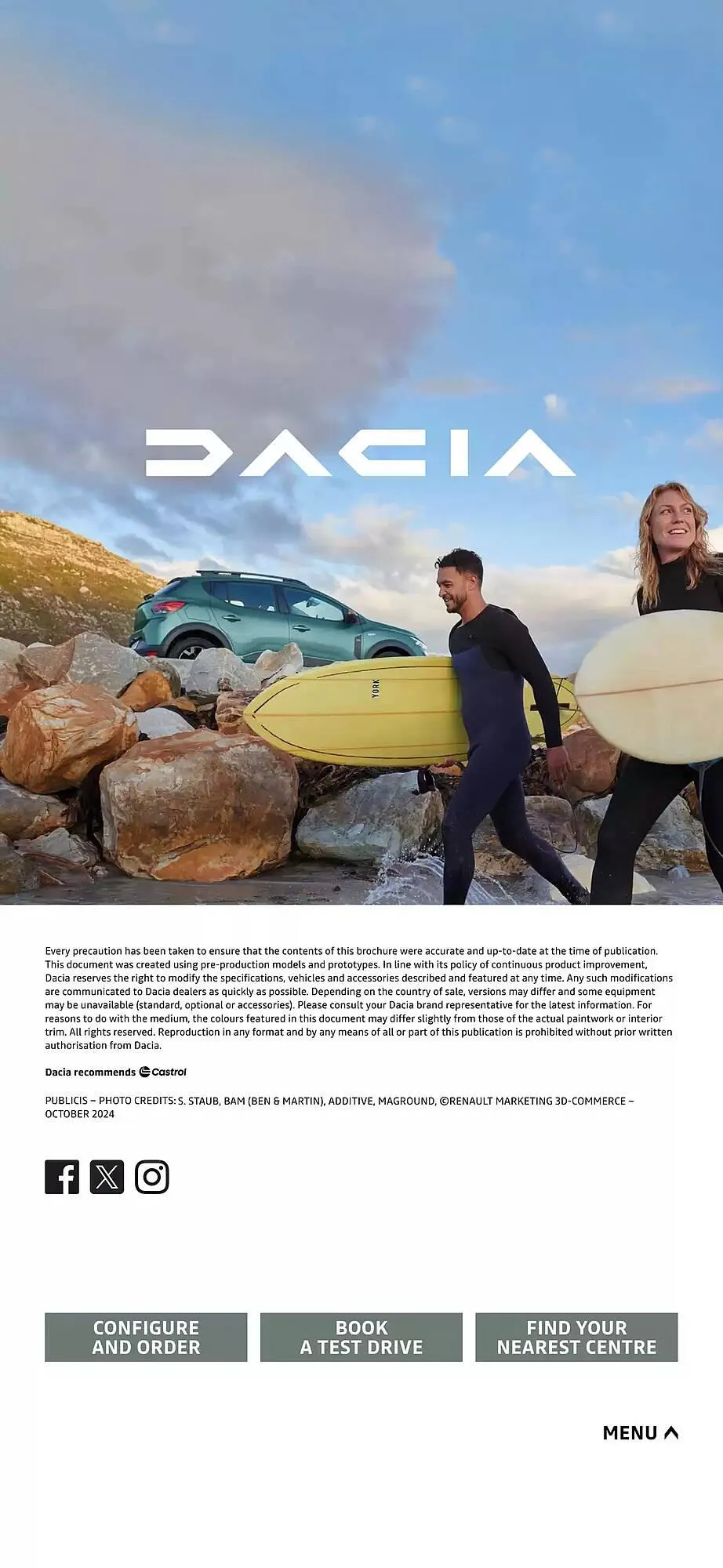 Dacia leaflet from 8 October to 31 May 2025 - Catalogue Page 22