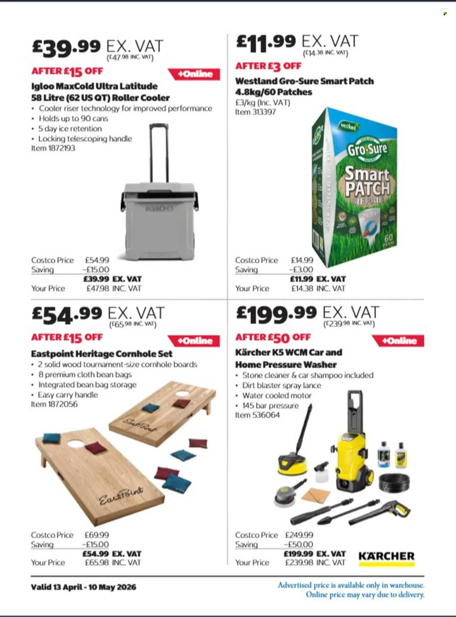 Costco leaflet from 13 April to 10 May 2026 - Catalogue Page 4