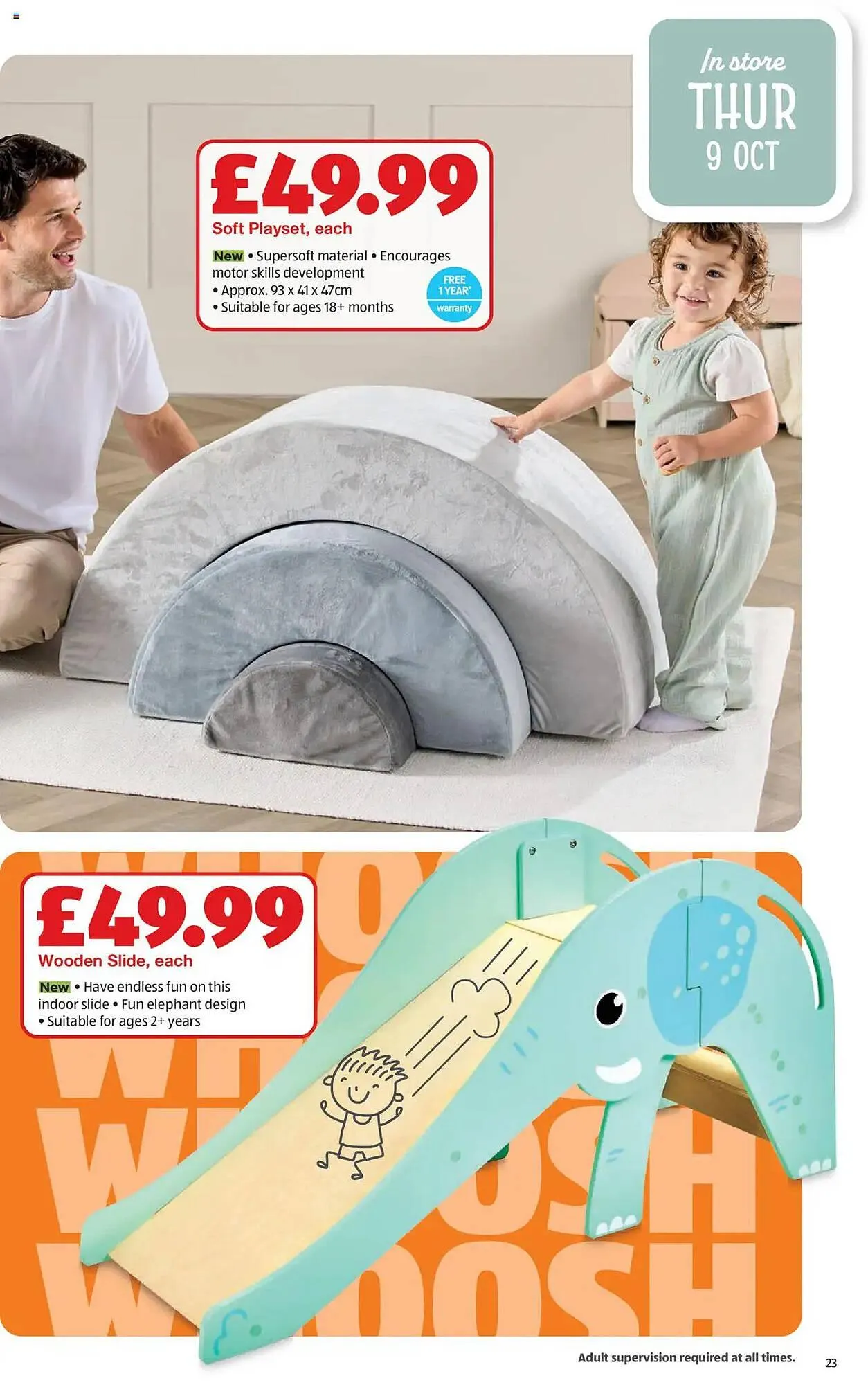 Aldi leaflet from 9 October to 13 October 2025 - Catalogue Page 23