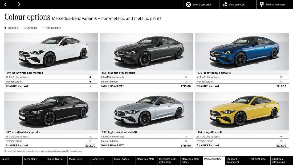 Mercedes Benz CLE Coupé from 22 August to 22 August 2025 - Catalogue Page 49