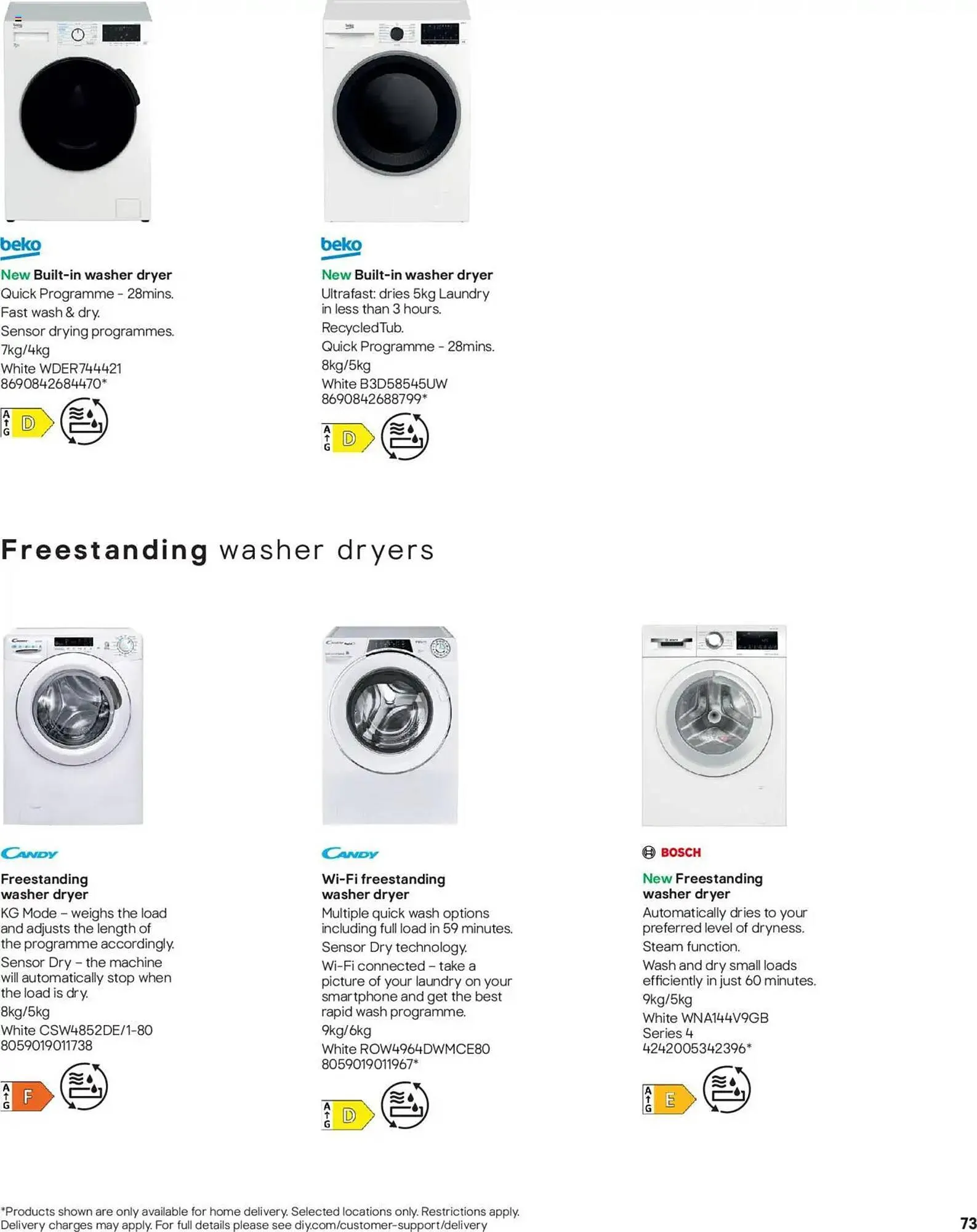 B&Q leaflet from 13 December to 30 June 2025 - Catalogue Page 73