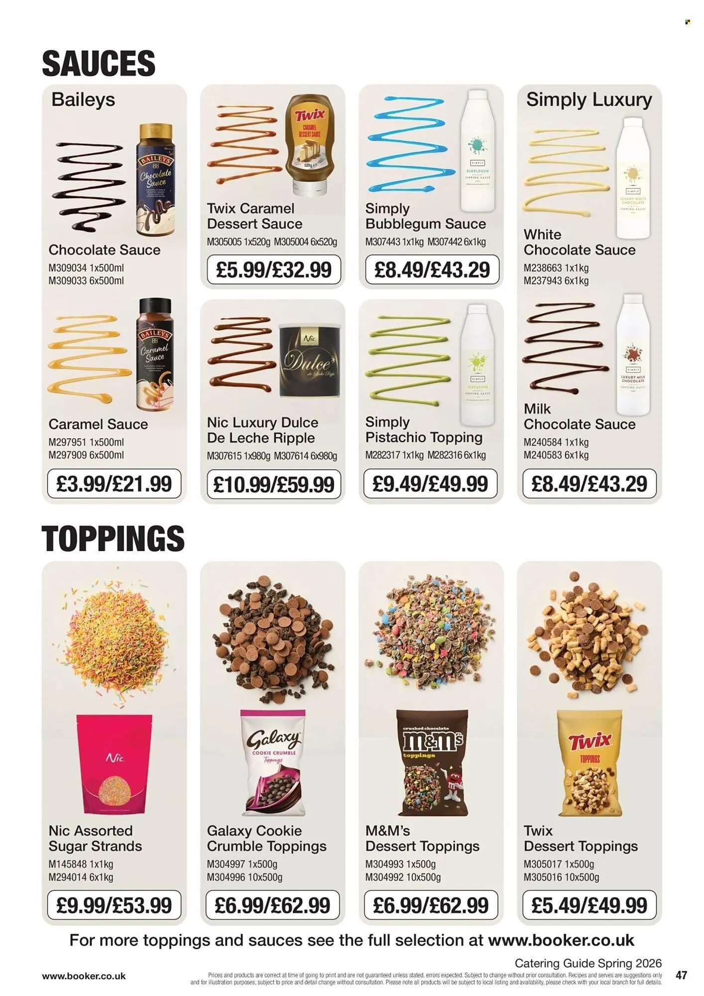 Booker Wholesale brochure from 4 March to 16 June 2026 - Catalogue Page 47