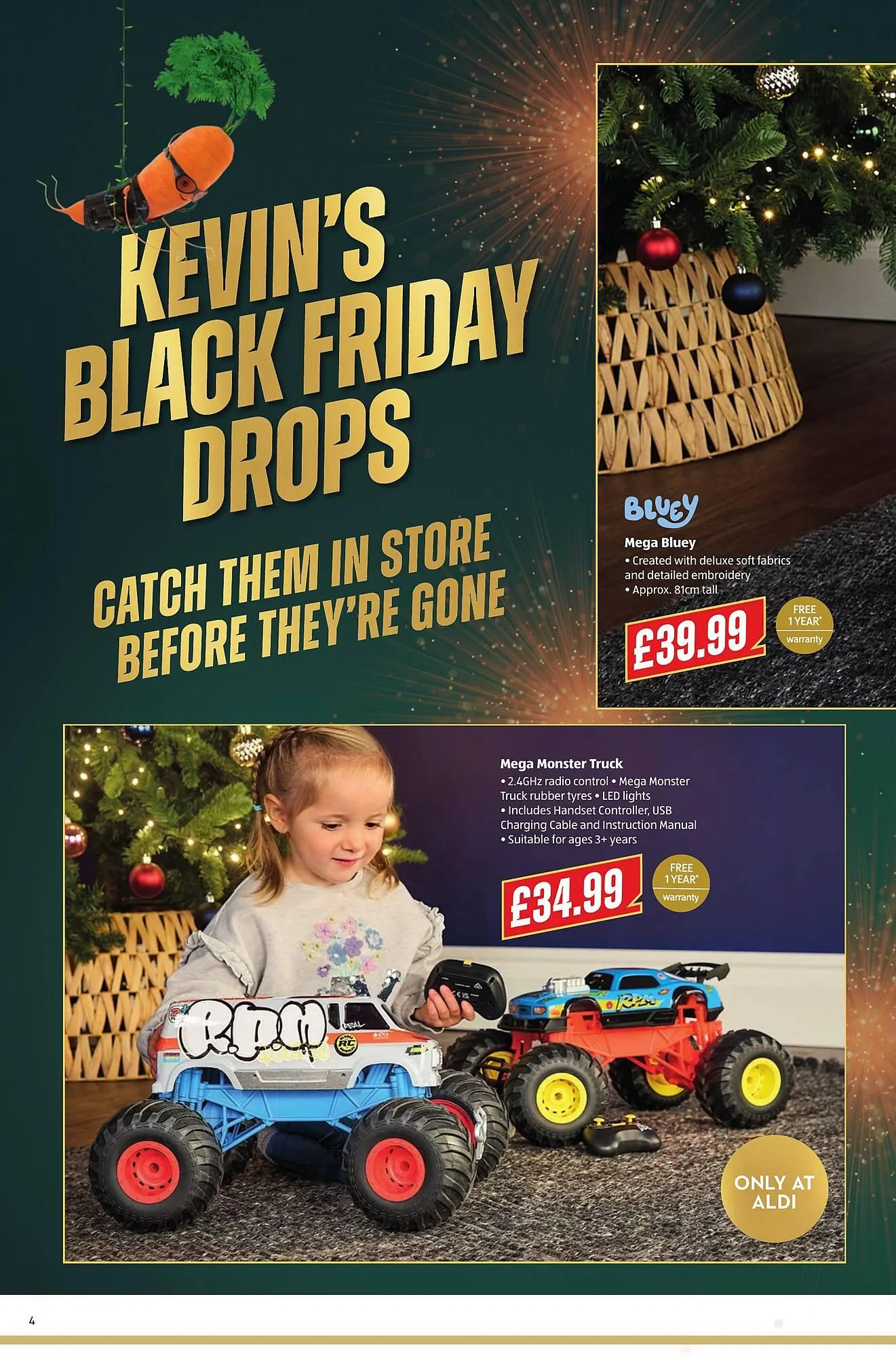 Aldi leaflet from 28 November to 1 December 2024 - Catalogue Page 4