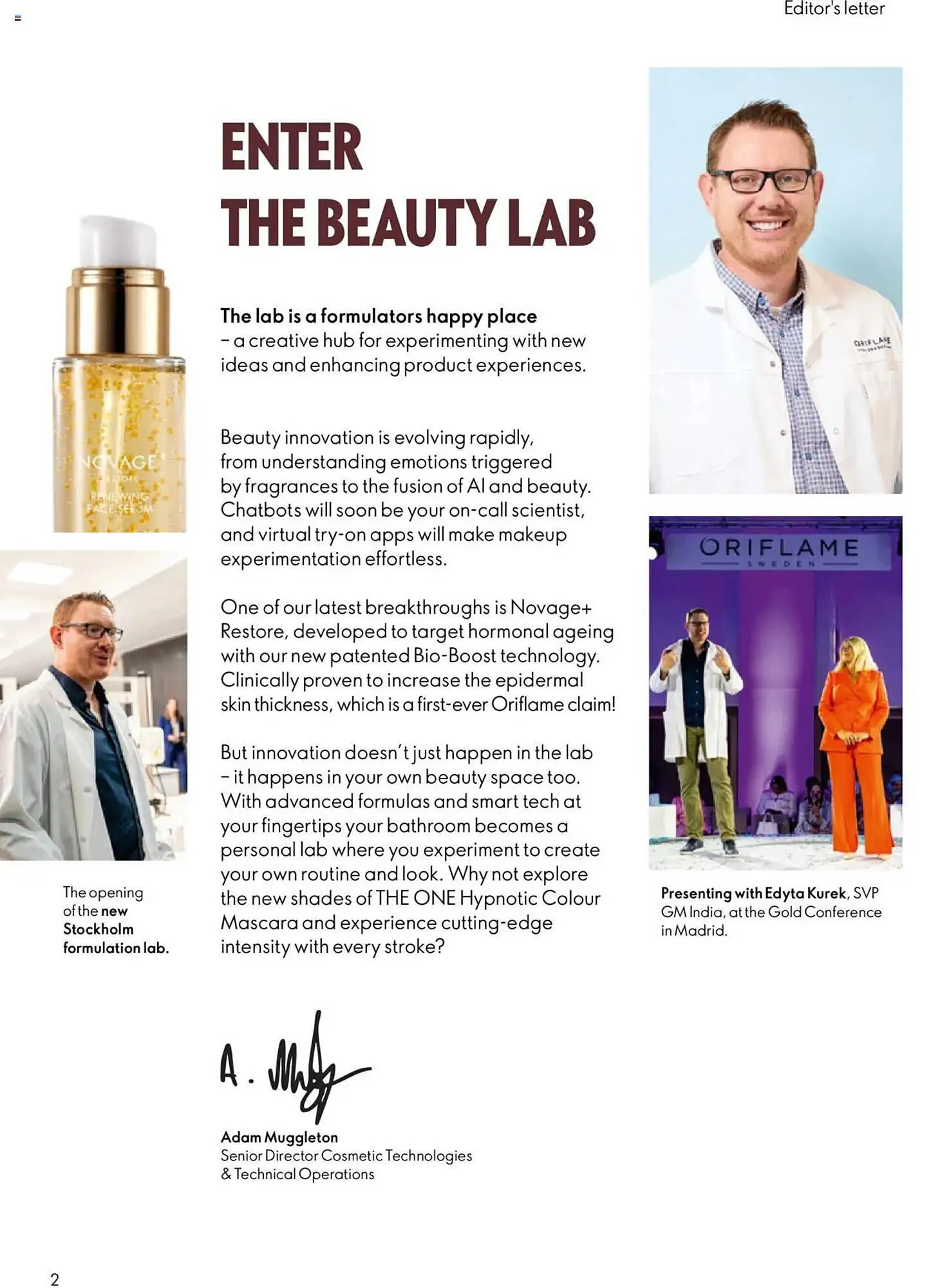 Oriflame leaflet from 11 September to 1 October 2025 - Catalogue Page 2