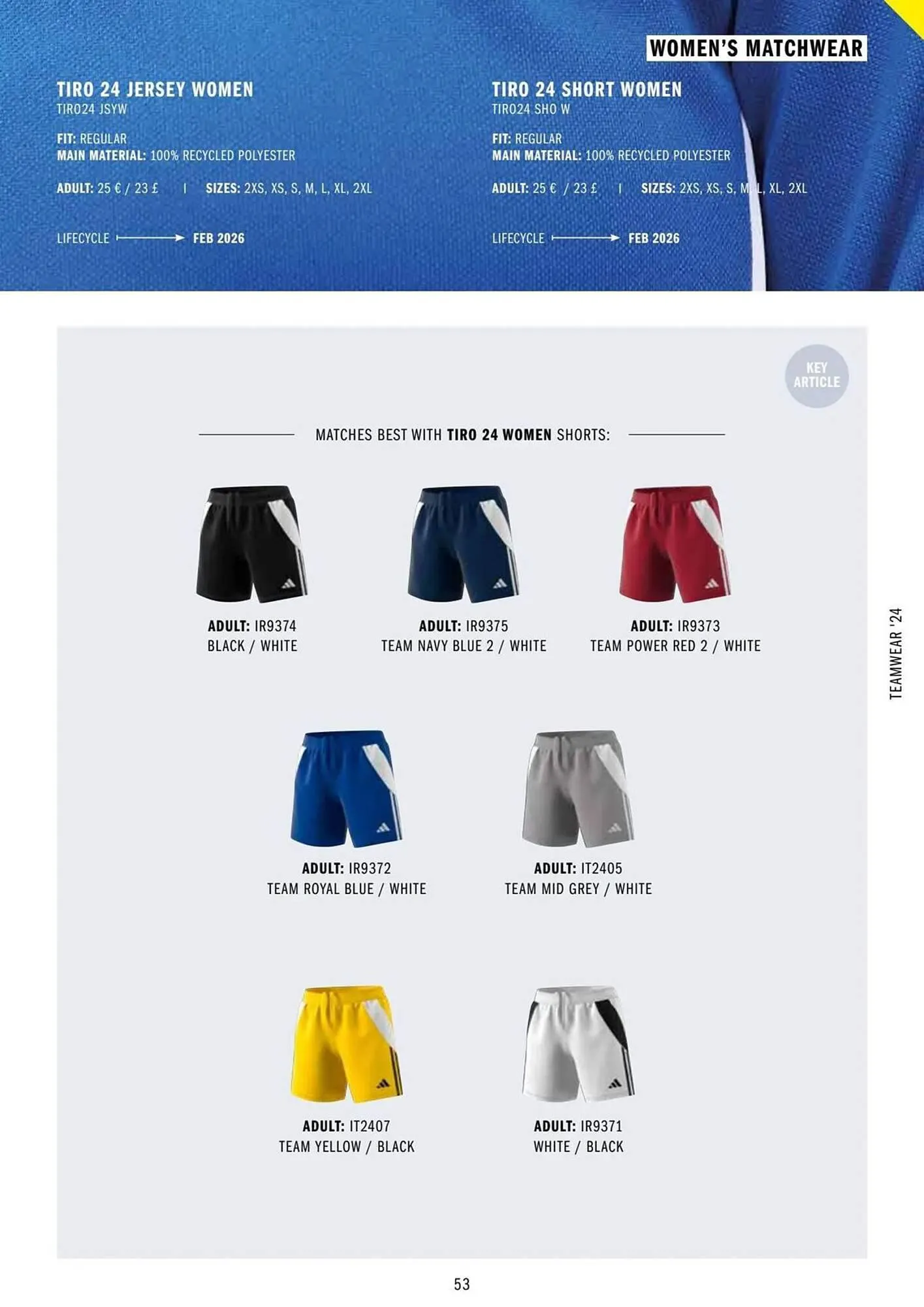 Adidas leaflet from 11 March to 31 December 2024 - Catalogue Page 53