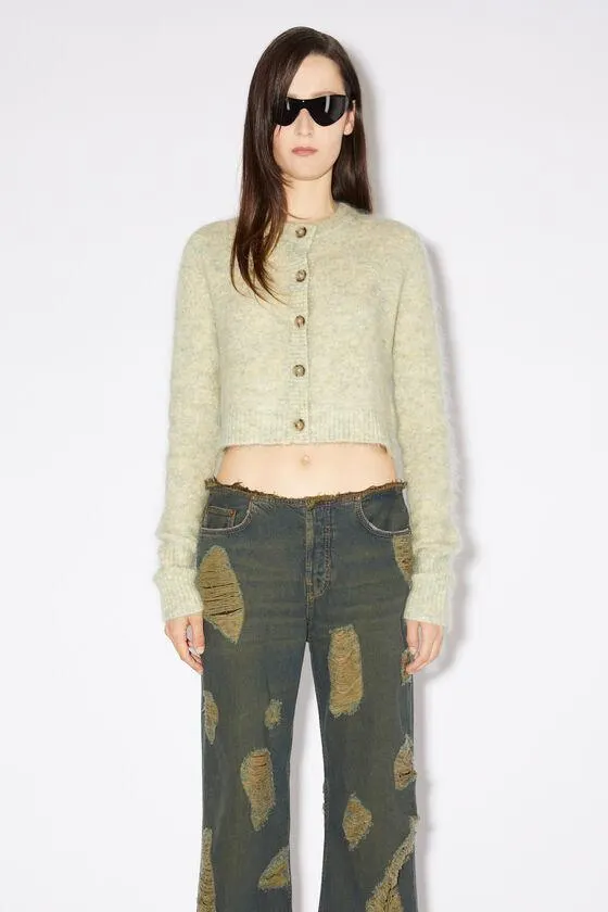 Mohair blend cardigan