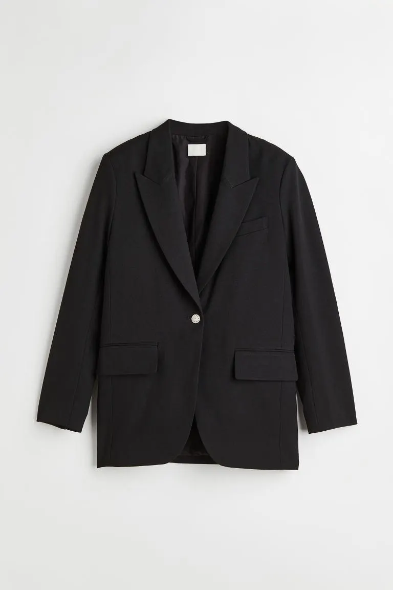 One-button blazer