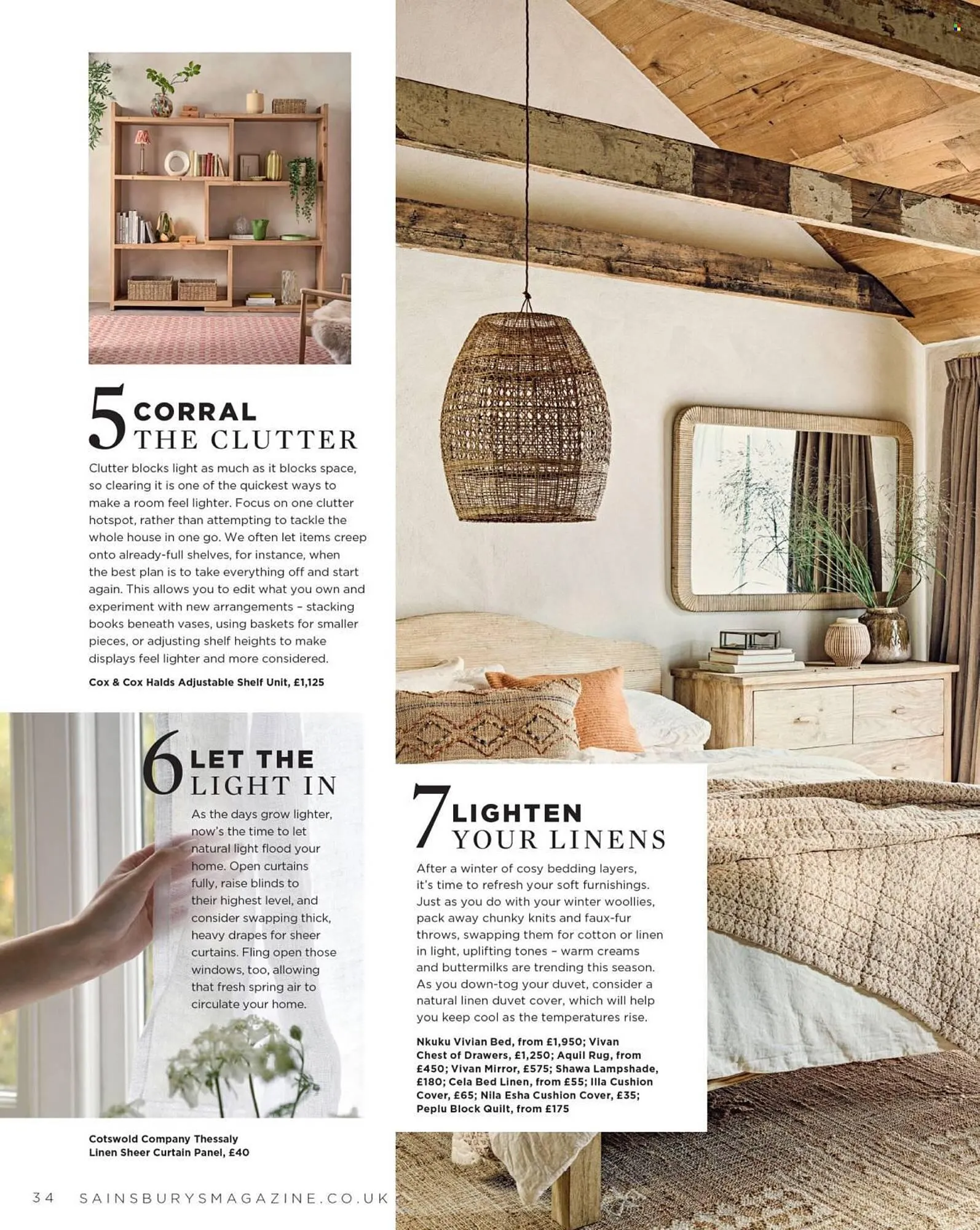 Sainsbury's leaflet from 1 March to 31 March 2026 - Catalogue Page 34